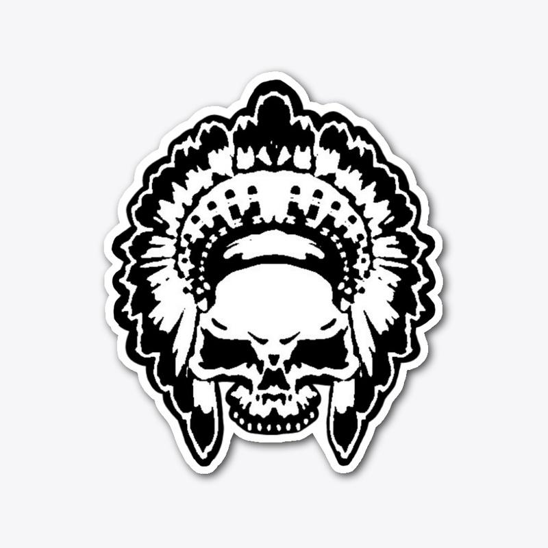 Skull Sticker